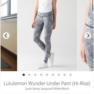 Lululemon Wunder Under Pant (Hi-Rise)
